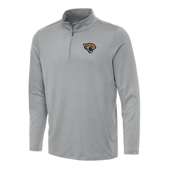 Jacksonville Jaguars Antigua Reprocess Quarter-Zip Top - Gray - NFL