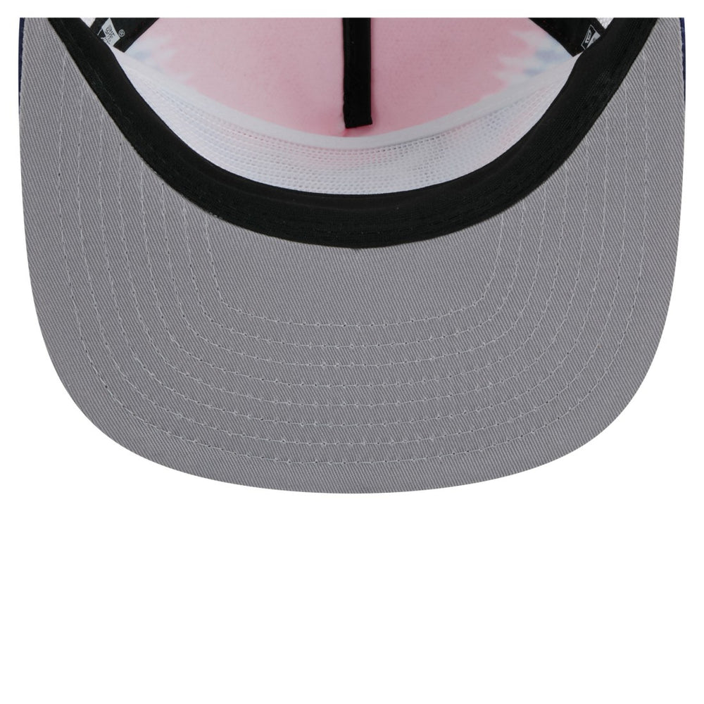 Houston Texans New Era Throwback Dye Golfer Snapback Hat - Red/Navy - NFL