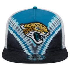 Jacksonville Jaguars New Era Throwback Dye Golfer Snapback Hat - Teal/Black - NFL