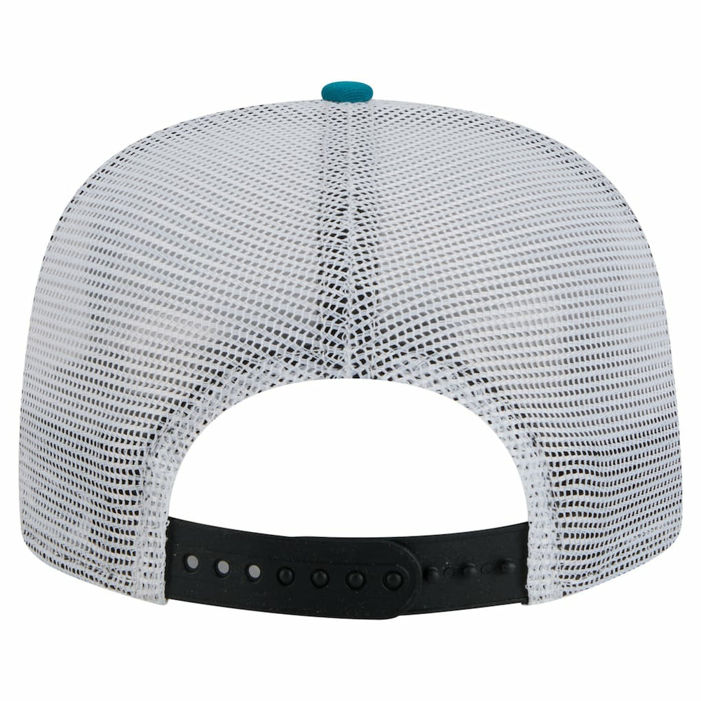 Jacksonville Jaguars New Era Throwback Dye Golfer Snapback Hat - Teal/Black - NFL
