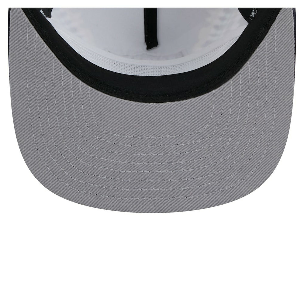 Las Vegas Raiders New Era Throwback Dye Golfer Snapback Hat - Gray/Black - NFL