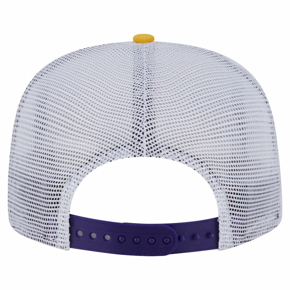 Minnesota Vikings New Era Throwback Dye Golfer Snapback Hat - Gold/Purple - NFL