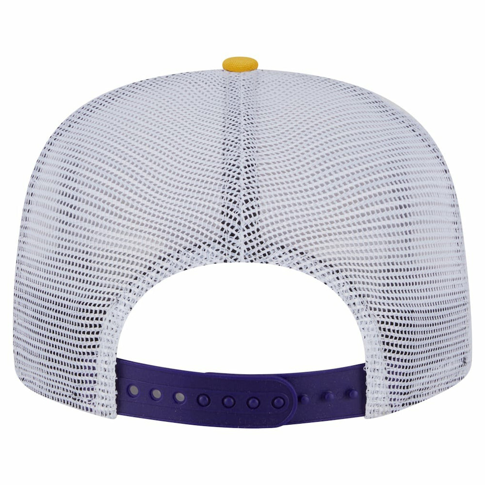 Minnesota Vikings New Era Throwback Dye Golfer Snapback Hat - Gold/Purple - NFL
