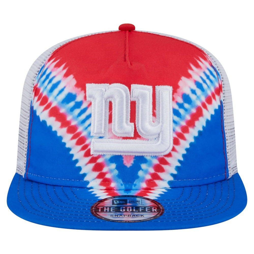 New York Giants New Era Throwback Dye Golfer Snapback Hat - Red/Royal - NFL