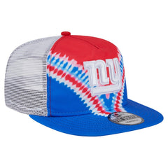 New York Giants New Era Throwback Dye Golfer Snapback Hat - Red/Royal - NFL