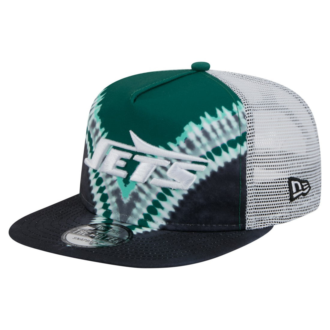 New York Jets New Era Throwback Dye Golfer Snapback Hat - Green/Black - NFL