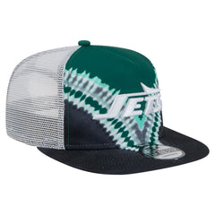 New York Jets New Era Throwback Dye Golfer Snapback Hat - Green/Black - NFL