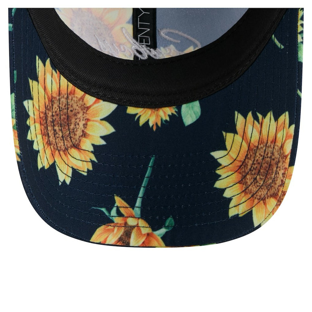 Dallas Cowboys New Era Women's Adventure Sunflower 9TWENTY Adjustable Hat - Navy - NFL
