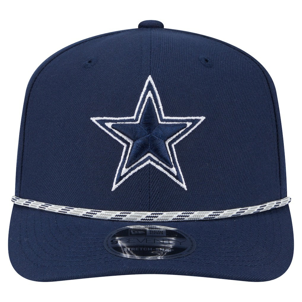 Dallas Cowboys New Era Gameday Multi Rope 9SEVENTY Stretch-Snap Hat - Navy - NFL