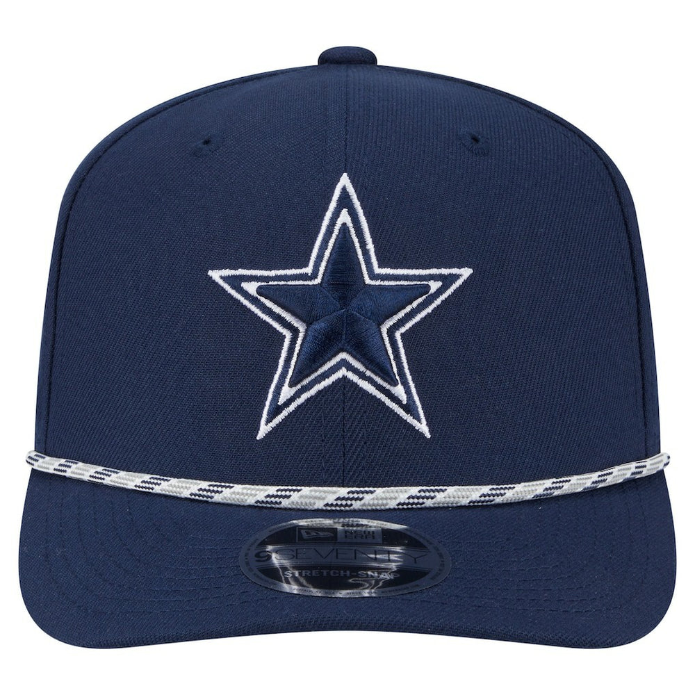 Dallas Cowboys New Era Gameday Multi Rope 9SEVENTY Stretch-Snap Hat - Navy - NFL