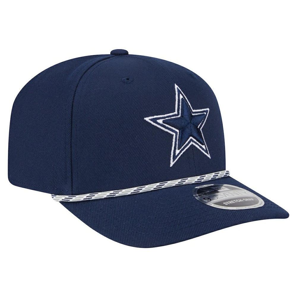 Dallas Cowboys New Era Gameday Multi Rope 9SEVENTY Stretch-Snap Hat - Navy - NFL
