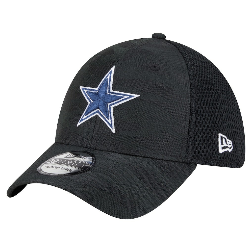 Dallas Cowboys New Era Active Camo 39THIRTY Flex Hat - Black - NFL
