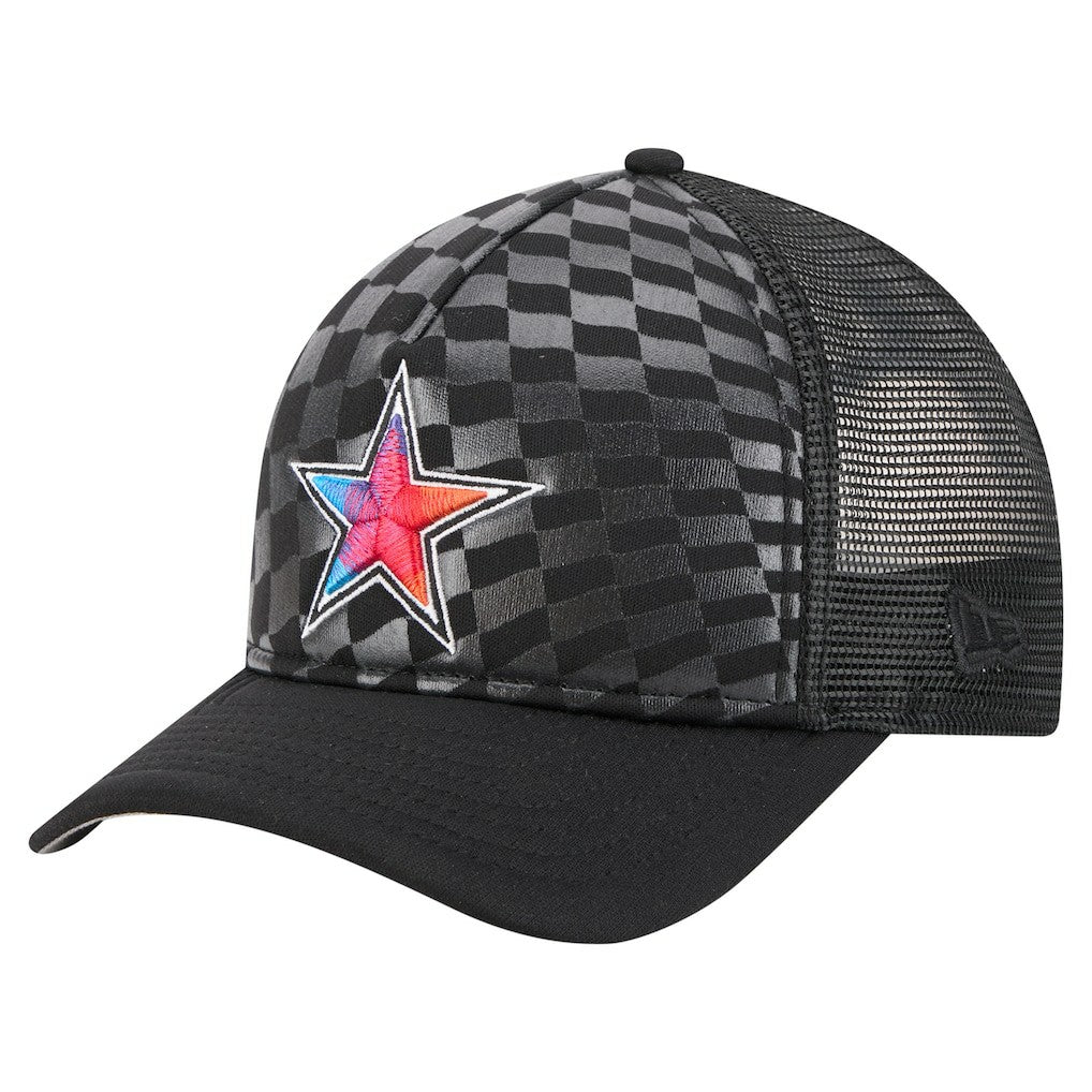 Dallas Cowboys New Era Gradient 9FORTY Adjustable Hat - Black - NFL