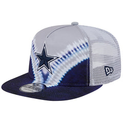 Dallas Cowboys New Era Throwback Dye Golfer Snapback Hat - Gray/Navy - NFL