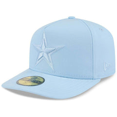 Dallas Cowboys New Era Color Pack A-Frame 59FIFTY Fitted Hat - Light Blue - NFL
