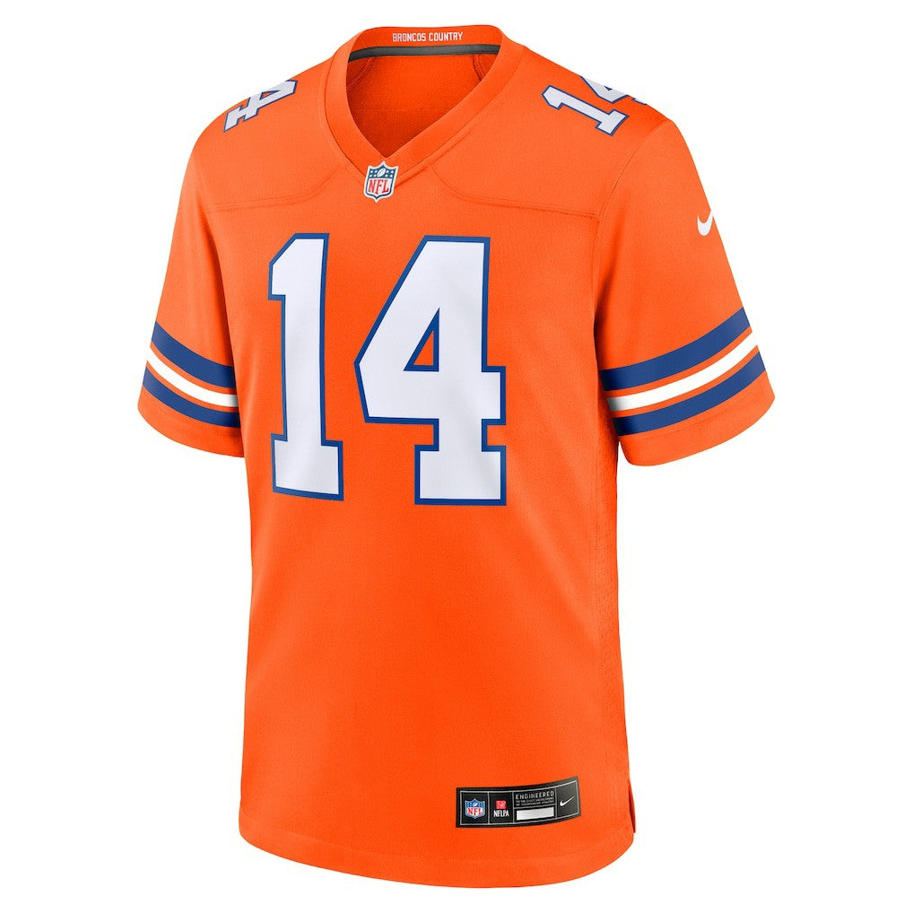 Courtland Sutton Denver Broncos Alternate Game Jersey - Orange - Nike
