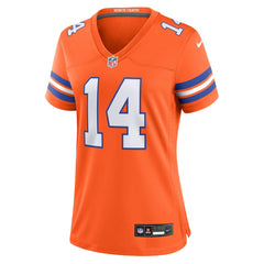 Courtland Sutton Denver Broncos Women's Mile High Collection 1977 Throwback Player Game Jersey - Orange - Nike