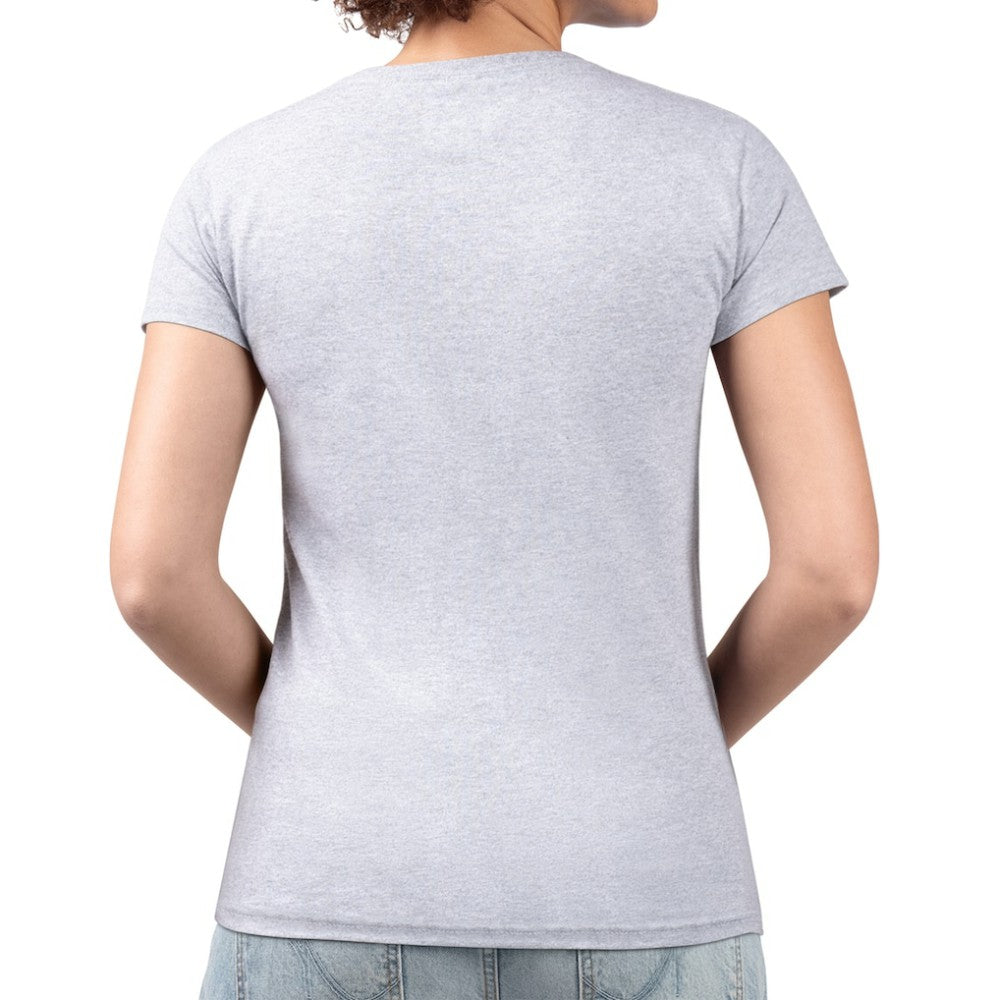 Florida Panthers G-III 4Her by Carl Banks Women's Super-Slim Fit Lightweight Flower Logo V-Neck T-Shirt - Heather Gray | NHL sale