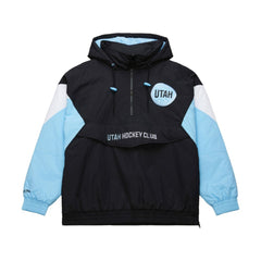 Utah Hockey Club Mitchell & Ness Retro Anorak Half-Zip Jacket - Black | NHL near me