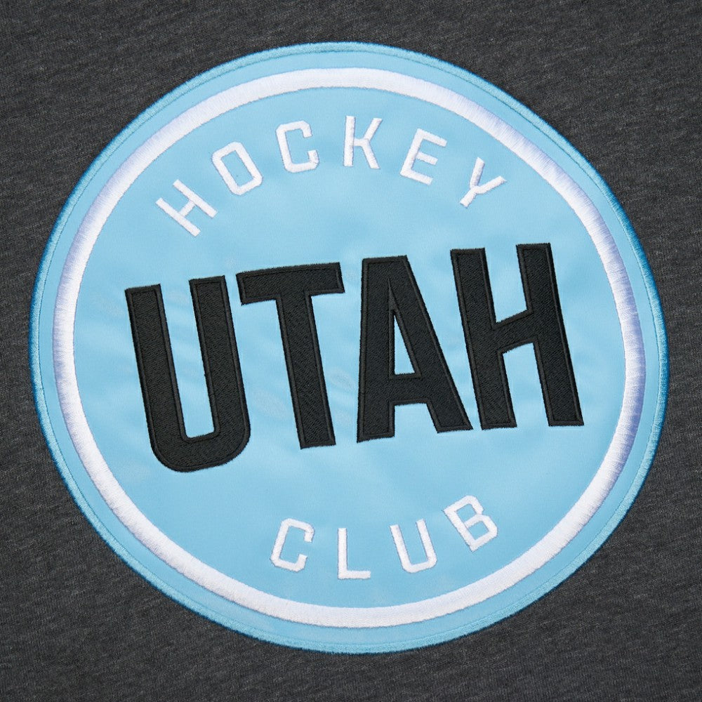 Utah Hockey Club Mitchell & Ness Playoff Pullover Hoodie - Anthracite | NHL online