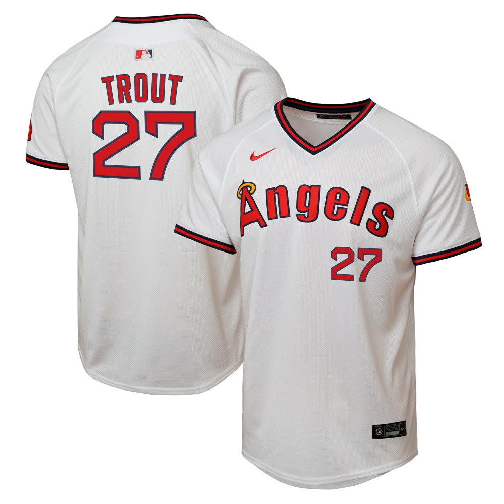 Mike Trout Los Angeles Angels Nike Youth Alternate 2 Limited Player Jersey Online