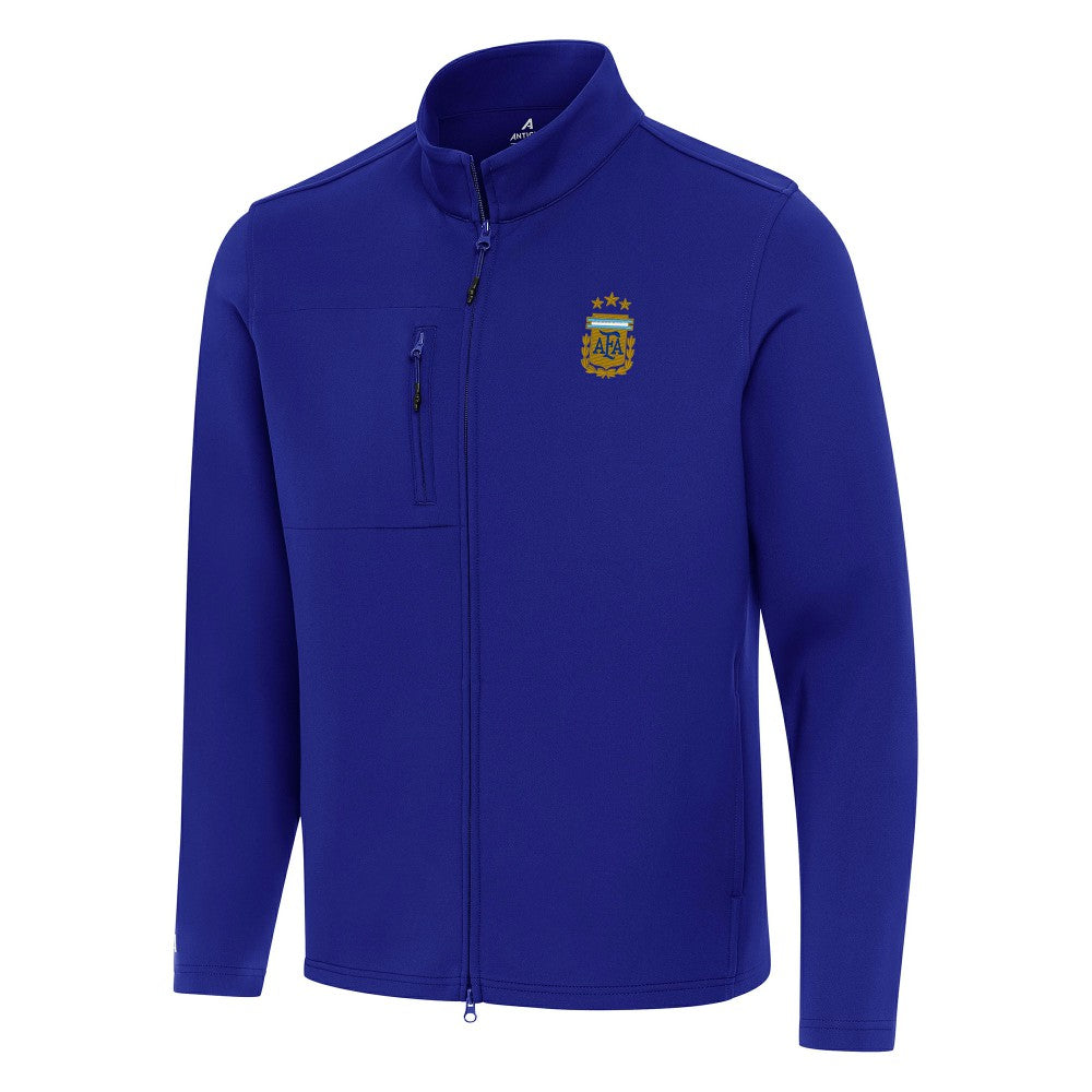 Argentina National Team Antigua Objection Full-Zip Jacket Royal