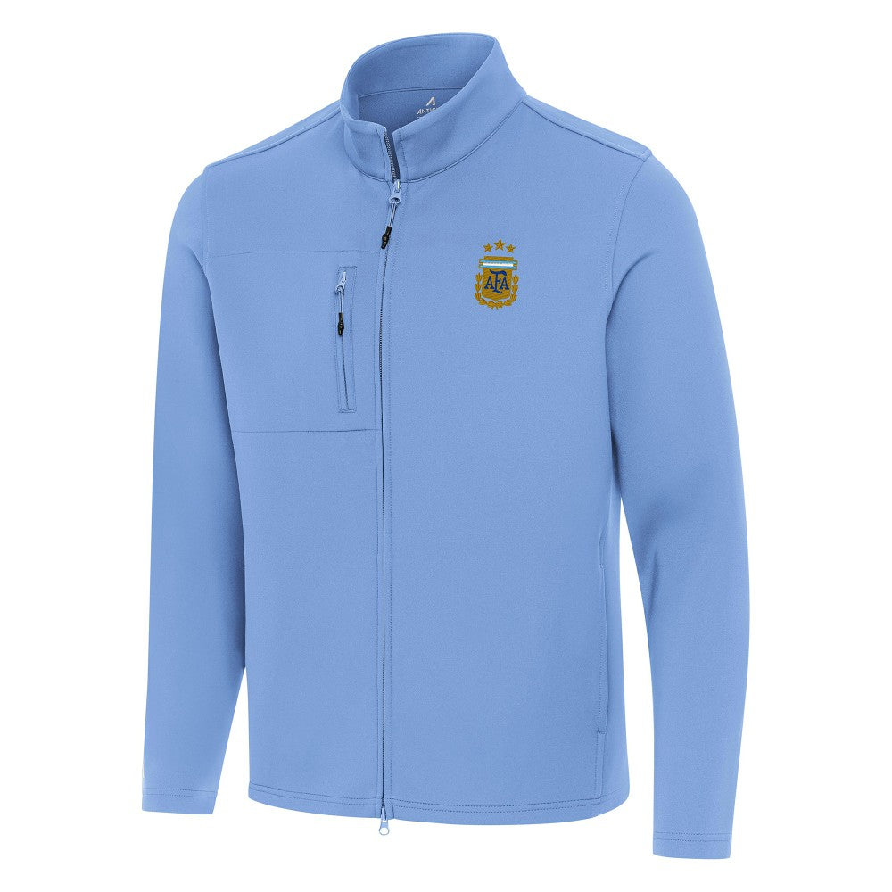 Argentina National Team Antigua Objection Full-Zip Jacket Powder Blue