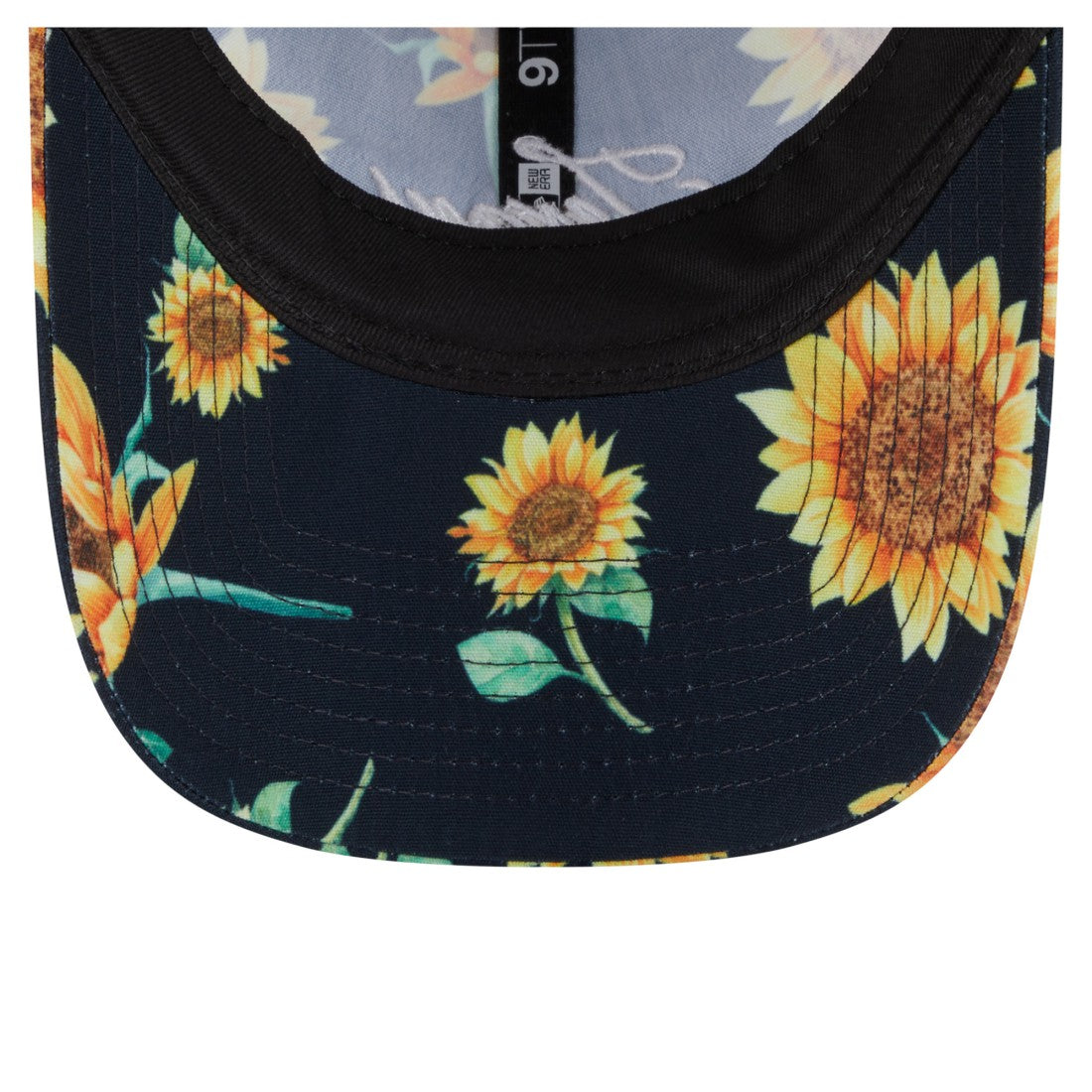Houston Texans New Era Women's Adventure Sunflower 9TWENTY Adjustable Hat - Navy - NFL