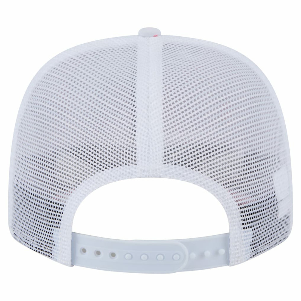 Los Angeles Chargers New Era Adventure Flamingo Pattern 9SEVENTY Stretch-Snap Hat - White - NFL