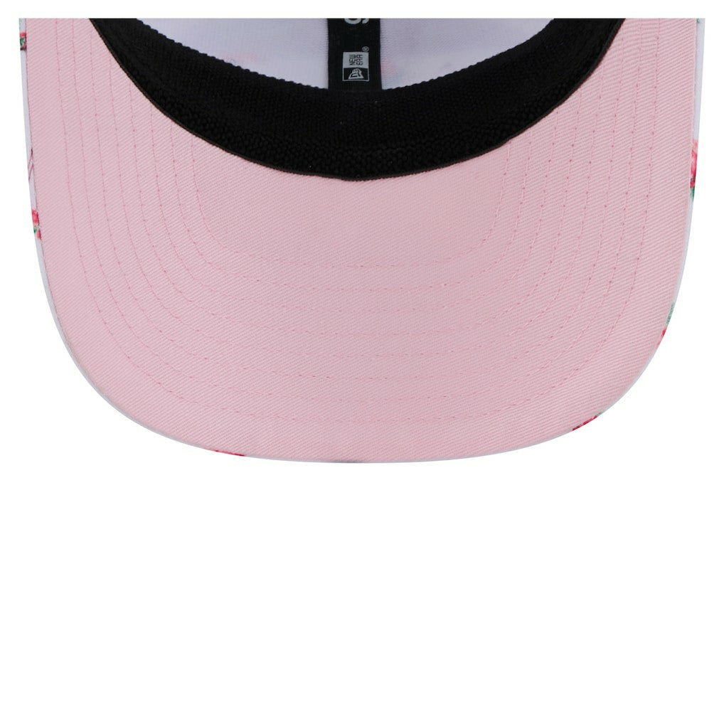 Los Angeles Chargers New Era Adventure Flamingo Pattern 9SEVENTY Stretch-Snap Hat - White - NFL