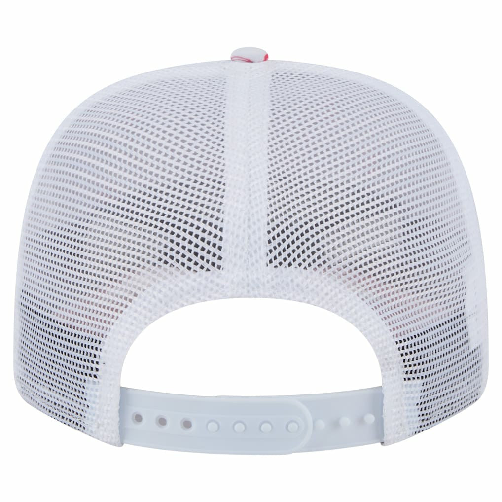 Miami Dolphins New Era Adventure Flamingo Pattern 9SEVENTY Stretch-Snap Hat - White - NFL