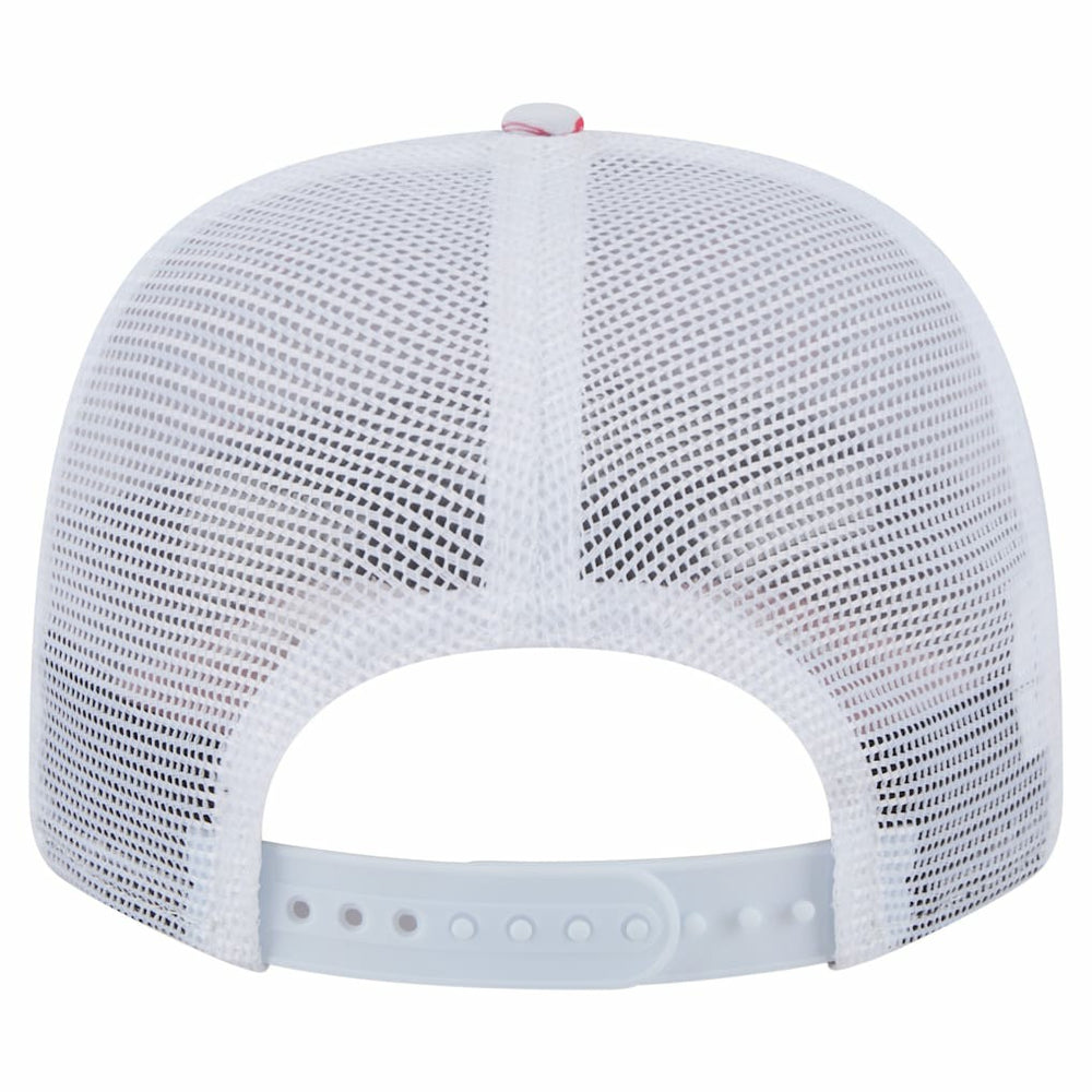 Miami Dolphins New Era Adventure Flamingo Pattern 9SEVENTY Stretch-Snap Hat - White - NFL