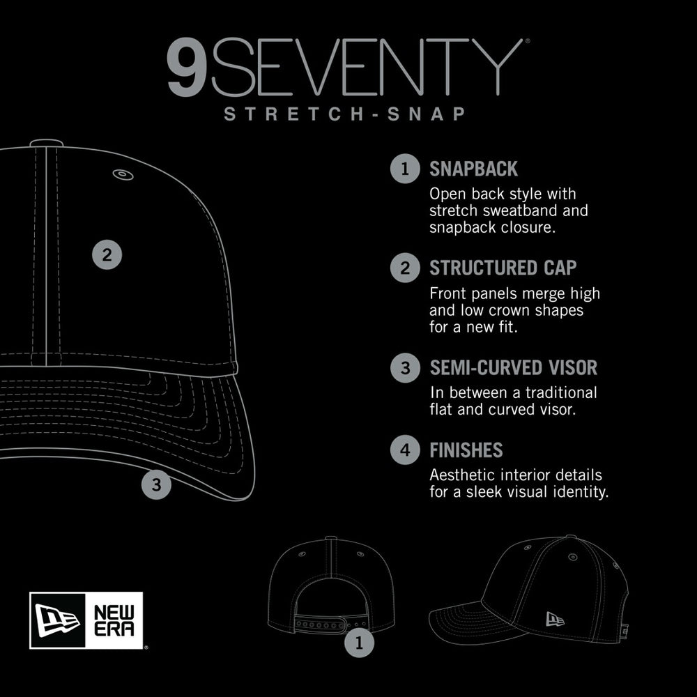 Houston Texans New Era Adventure Flamingo Pattern 9SEVENTY Stretch-Snap Hat - White - NFL