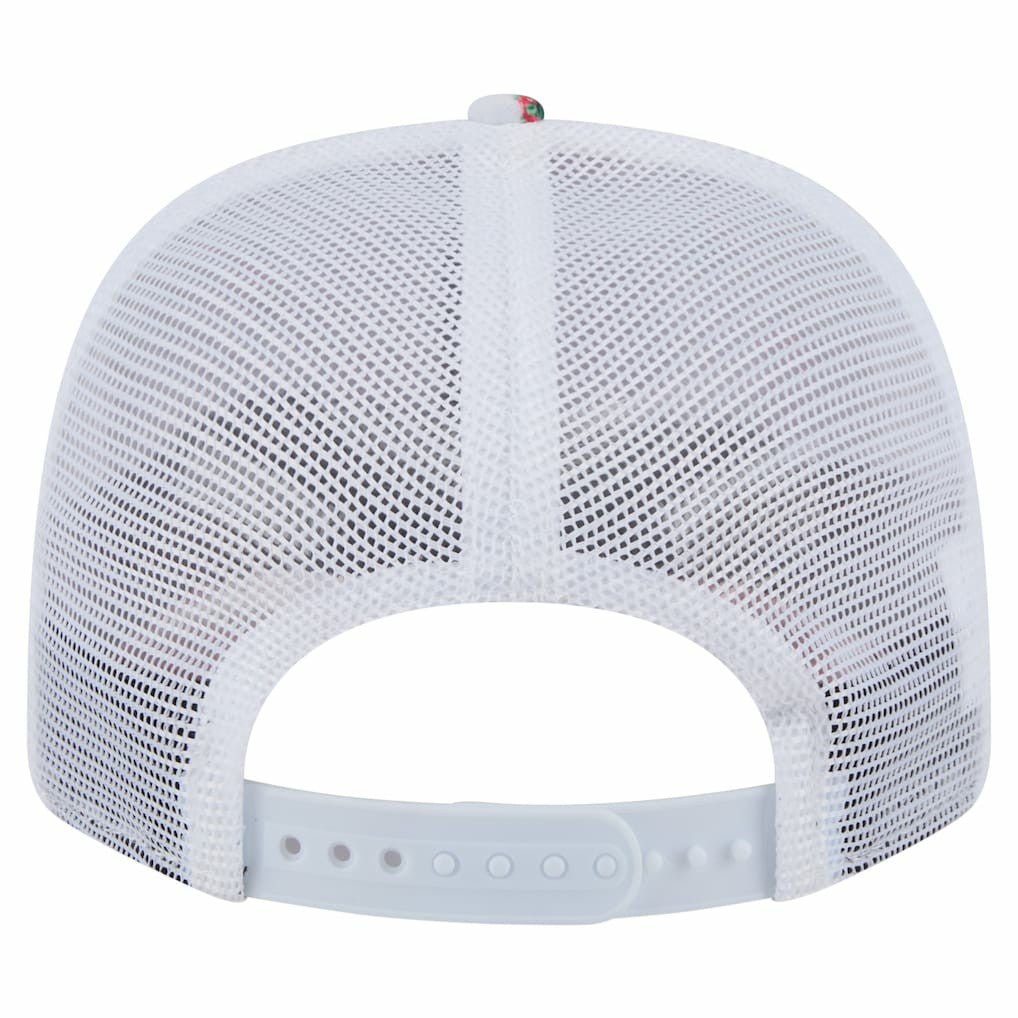 San Francisco 49ers New Era Adventure Flamingo Pattern 9SEVENTY Stretch-Snap Hat - White - NFL