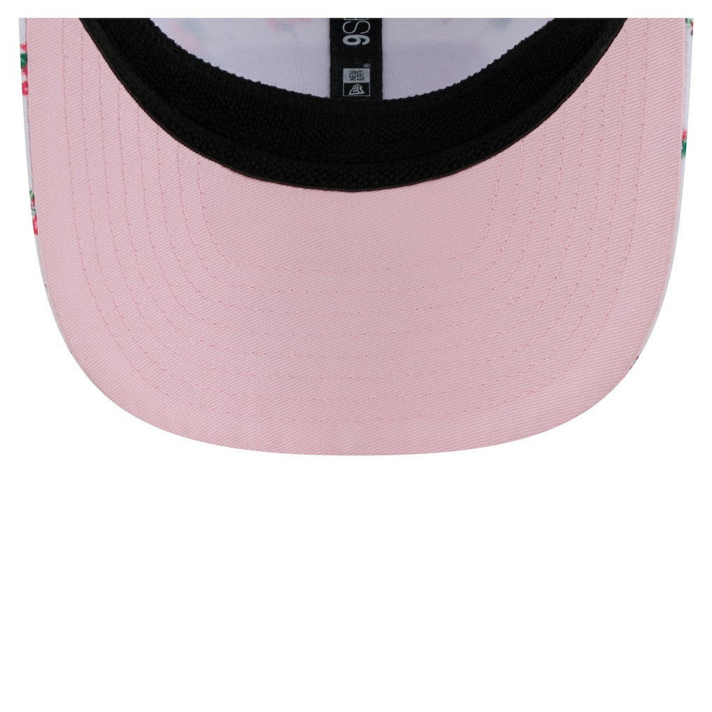 San Francisco 49ers New Era Adventure Flamingo Pattern 9SEVENTY Stretch-Snap Hat - White - NFL