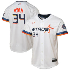 Nolan Ryan Houston Astros Nike Youth 2025 City Connect Limited Player Jersey Near Me