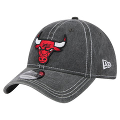 New Era Chicago Bulls Pigment Dyed 9TWENTY Adjustable Hat Black