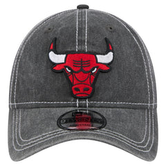New Era Chicago Bulls Pigment Dyed 9TWENTY Adjustable Hat Black