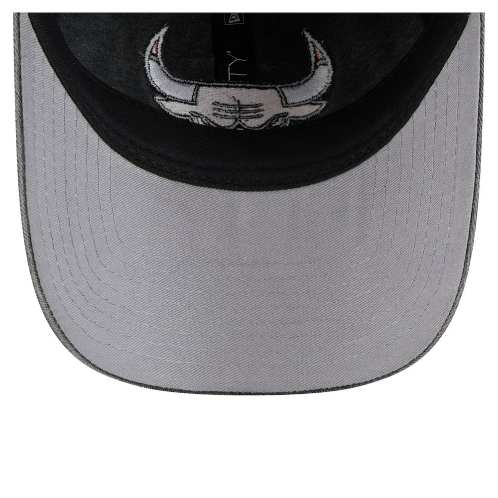 New Era Chicago Bulls Pigment Dyed 9TWENTY Adjustable Hat Black