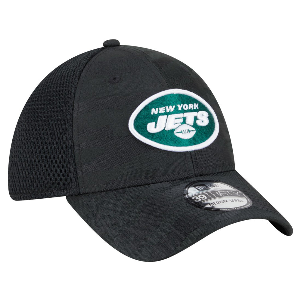 New York Jets New Era Active Camo 39THIRTY Flex Hat - Black - NFL
