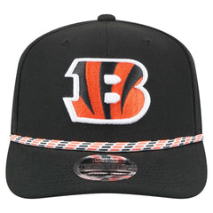 Cincinnati Bengals New Era Gameday Multi Rope 9SEVENTY Stretch-Snap Hat - Black - NFL