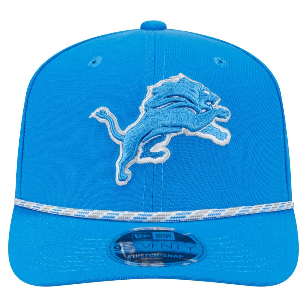 Detroit Lions New Era Gameday Multi Rope 9SEVENTY Stretch-Snap Hat - Blue - NFL