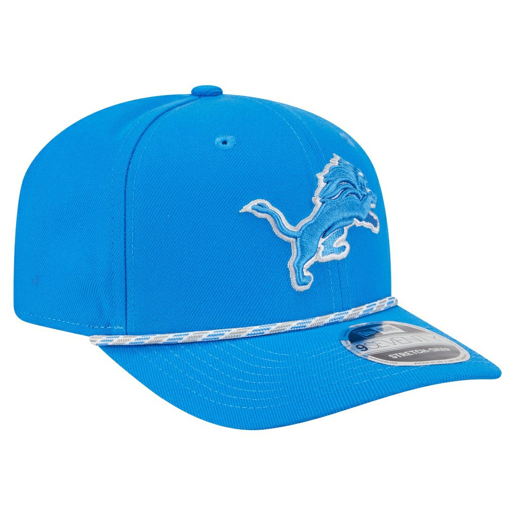 Detroit Lions New Era Gameday Multi Rope 9SEVENTY Stretch-Snap Hat - Blue - NFL