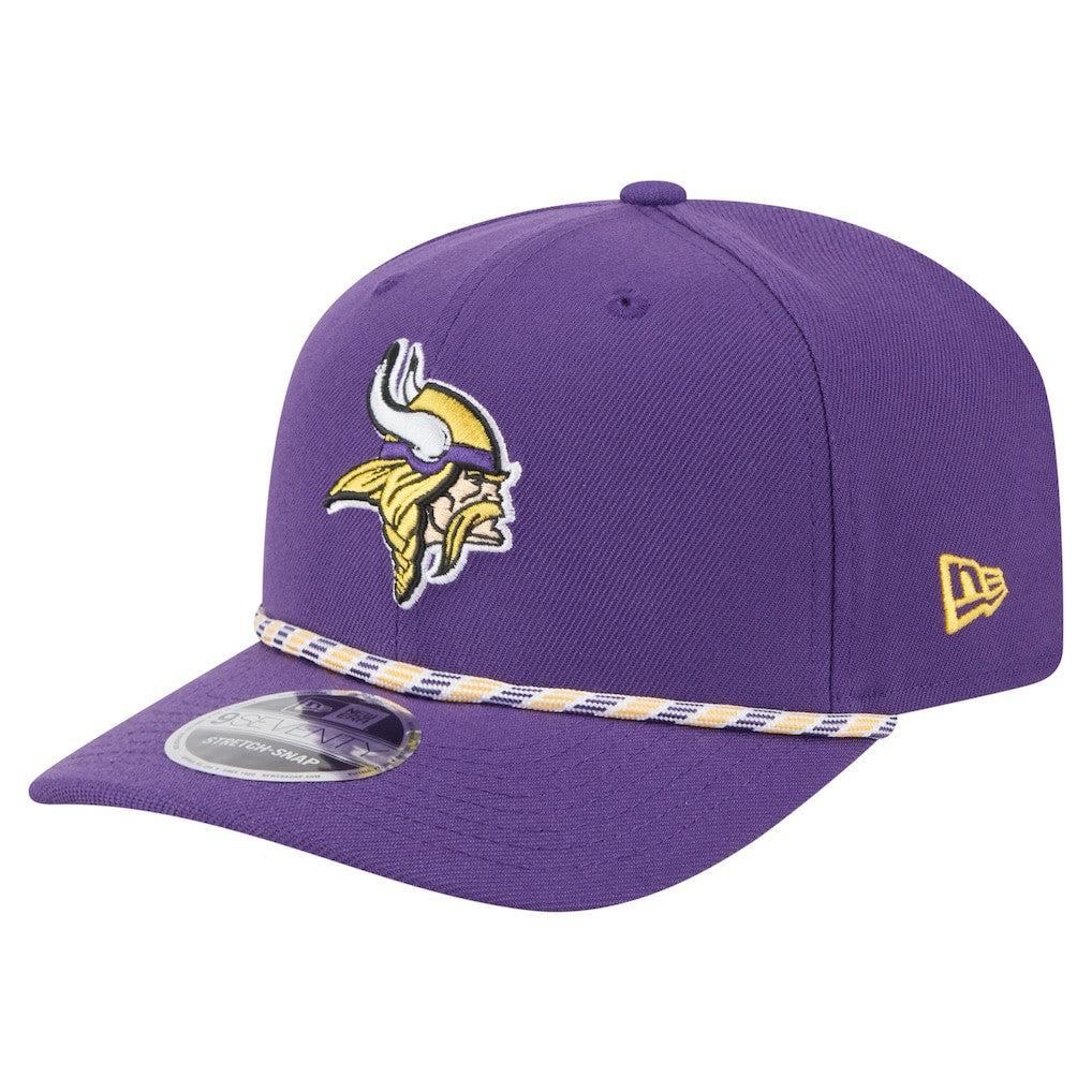 Minnesota Vikings New Era Gameday Multi Rope 9SEVENTY Stretch-Snap Hat - Purple - NFL