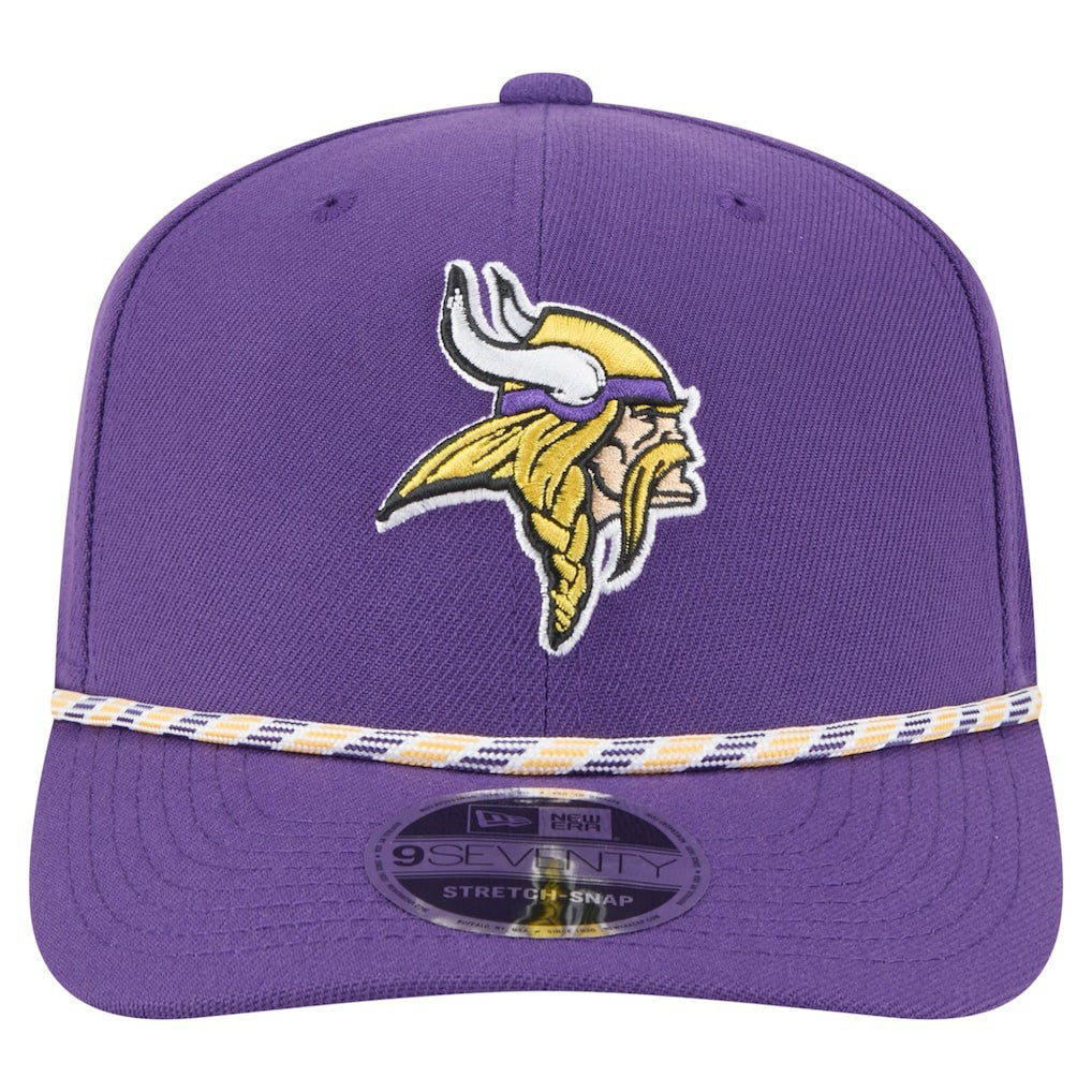 Minnesota Vikings New Era Gameday Multi Rope 9SEVENTY Stretch-Snap Hat - Purple - NFL