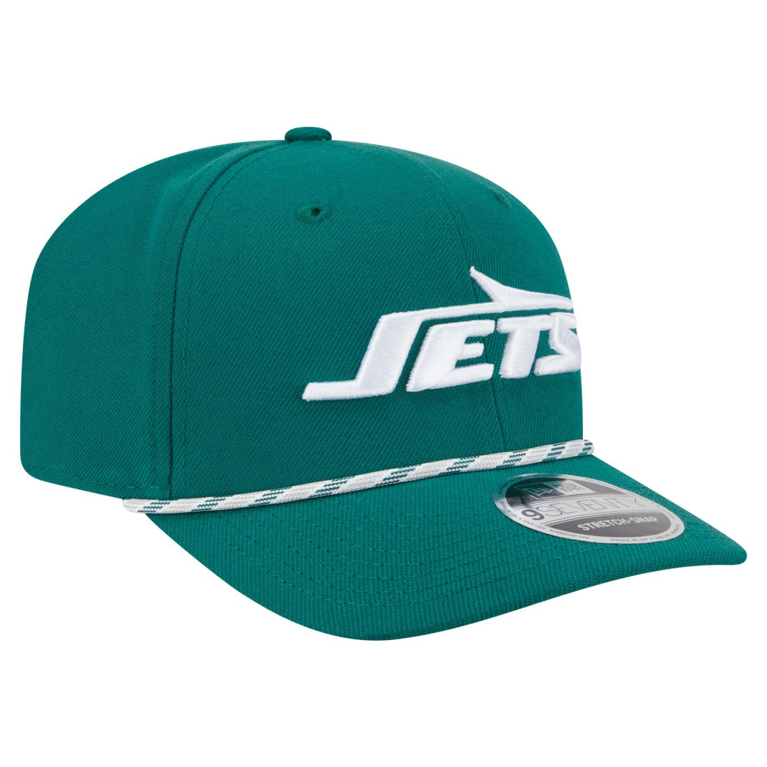 New York Jets New Era Gameday Multi Rope 9SEVENTY Stretch-Snap Hat - Green - NFL