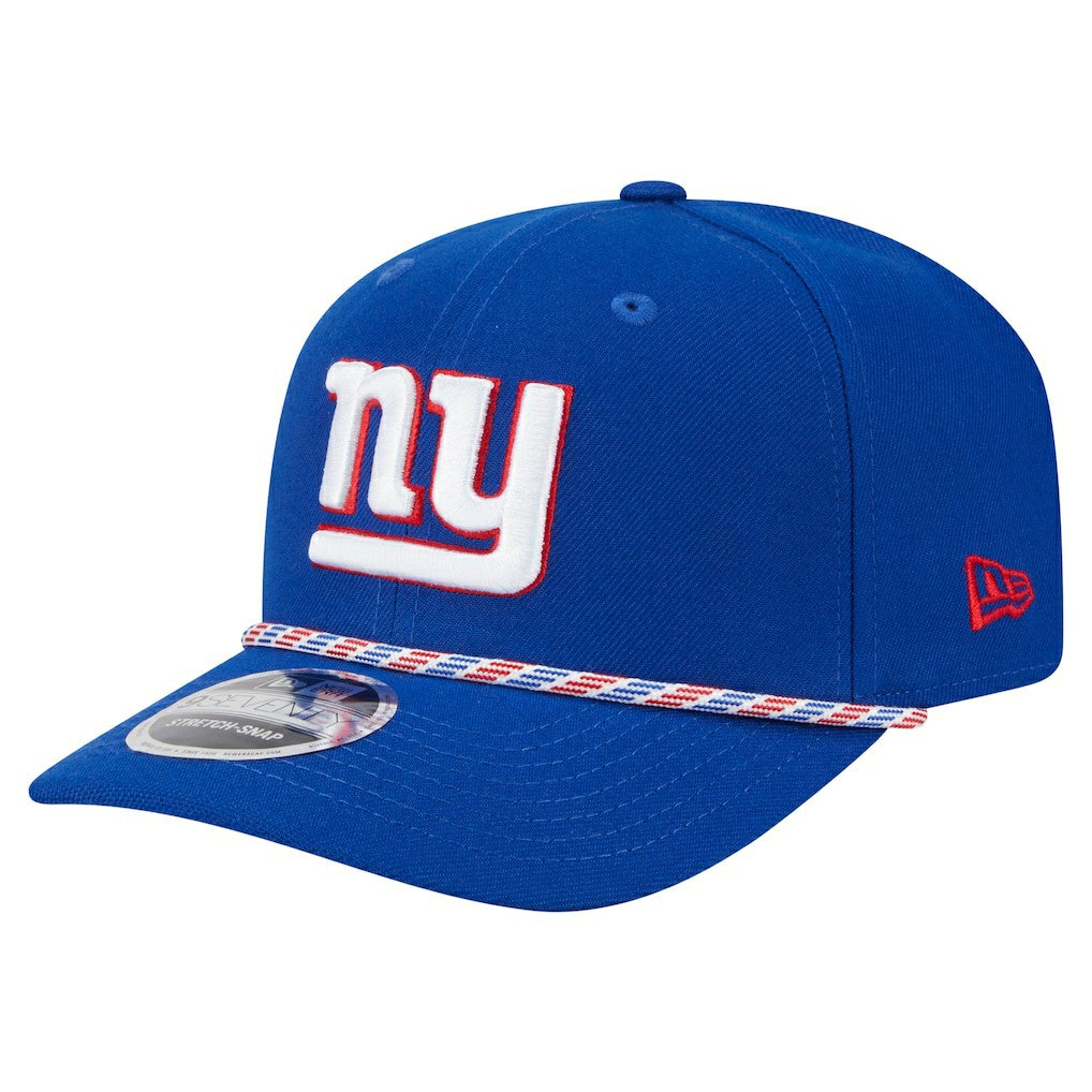 New York Giants New Era Gameday Multi Rope 9SEVENTY Stretch-Snap Hat - Royal - NFL