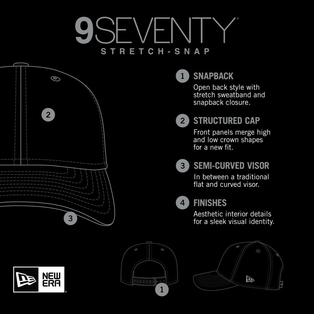 New York Giants New Era Gameday Multi Rope 9SEVENTY Stretch-Snap Hat - Royal - NFL