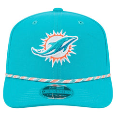 Miami Dolphins New Era Gameday Multi Rope 9SEVENTY Stretch-Snap Hat - Aqua - NFL