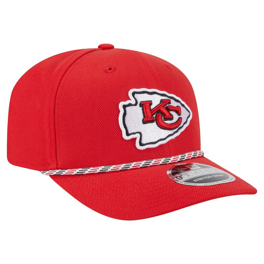 Kansas City Chiefs New Era Gameday Multi Rope 9SEVENTY Stretch-Snap Hat - Red - NFL